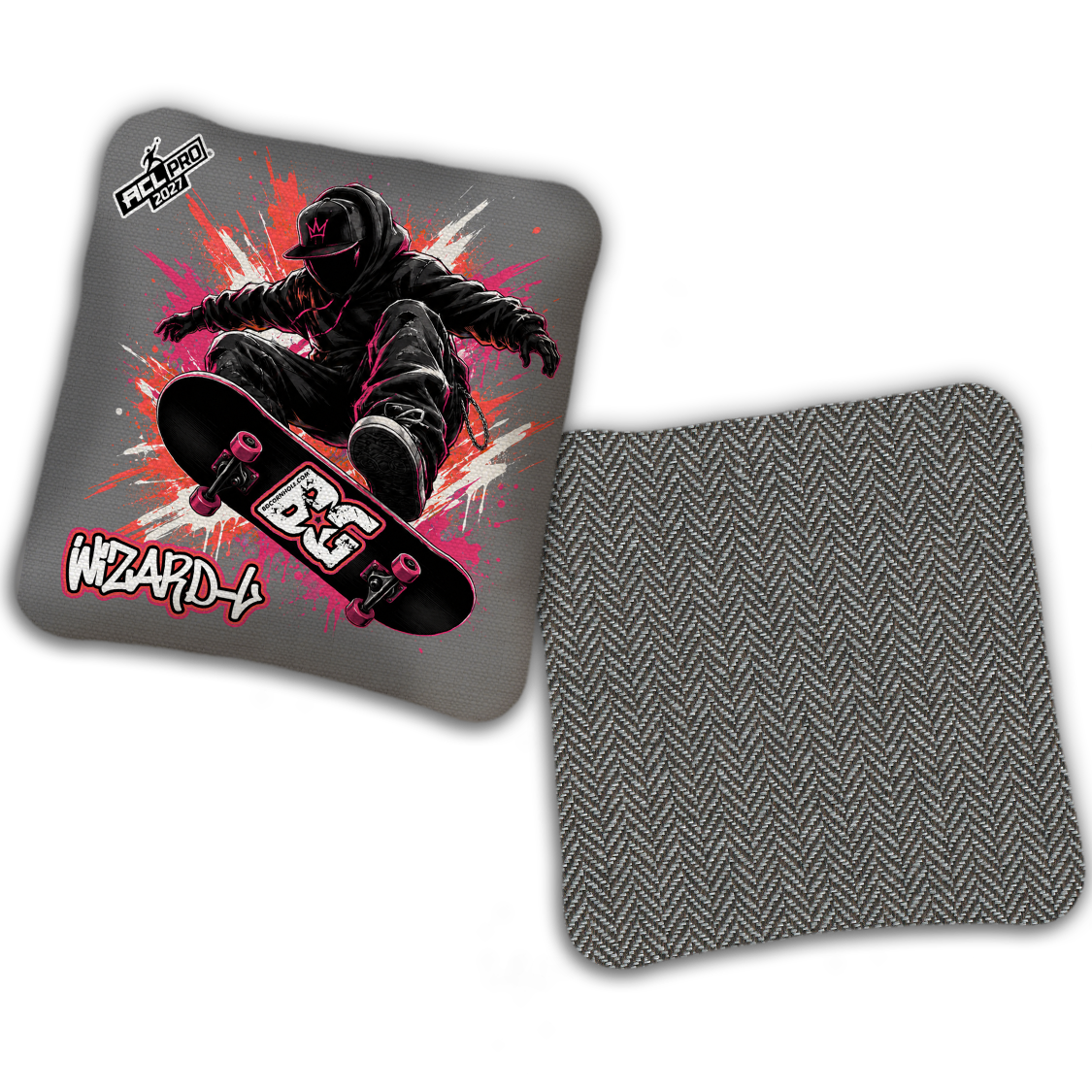 2027 BG Multiple Bag Models "BOARDGODZ" - ACL Pro Stamped Cornhole Bags - SET OF 4 BAGS